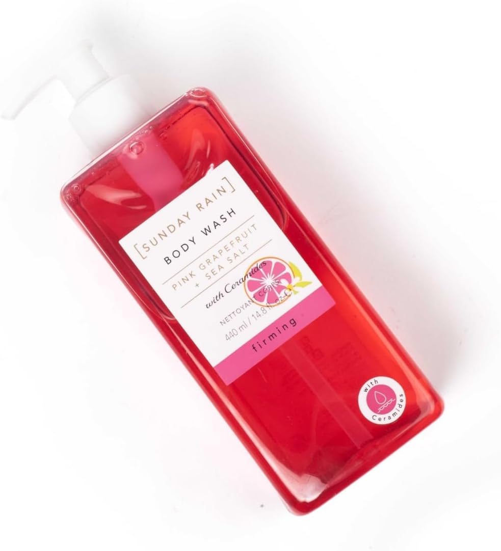 Sunday Rain Pink Grapefruit And Sea Salt Body Wash 440ml / 640ml