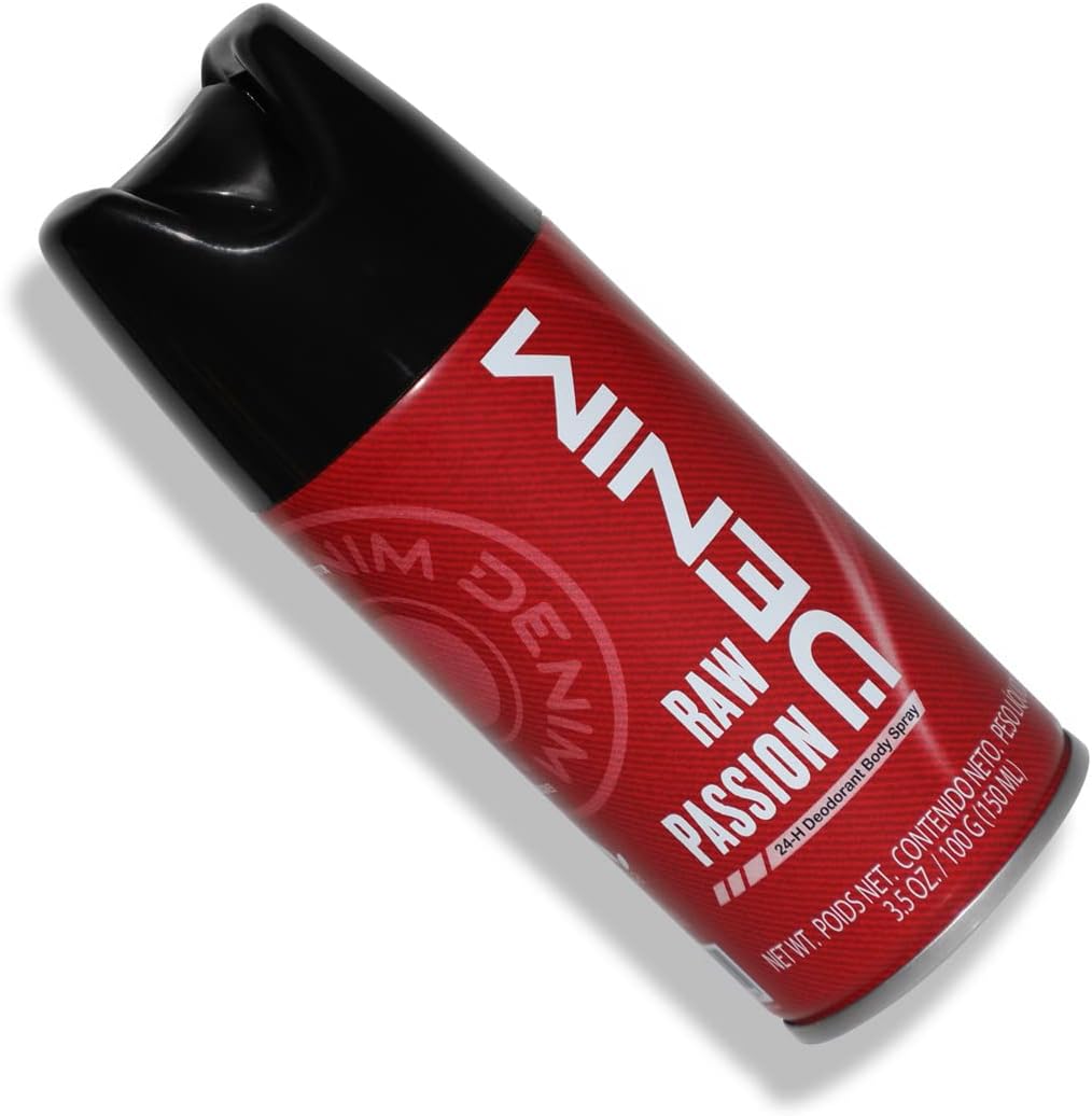 Denim Raw Passion 24H Deodorant Body Spray 150ml