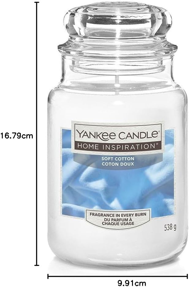 Yankee Candle Home Inspiration Soft Cotton 104g / 538g