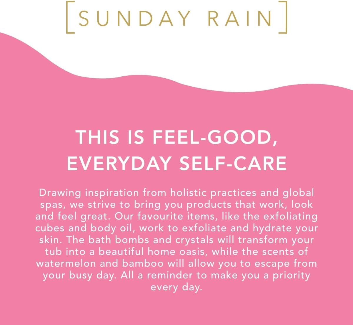 Sunday Rain Pink Grapefruit And Sea Salt Body Wash 440ml / 640ml