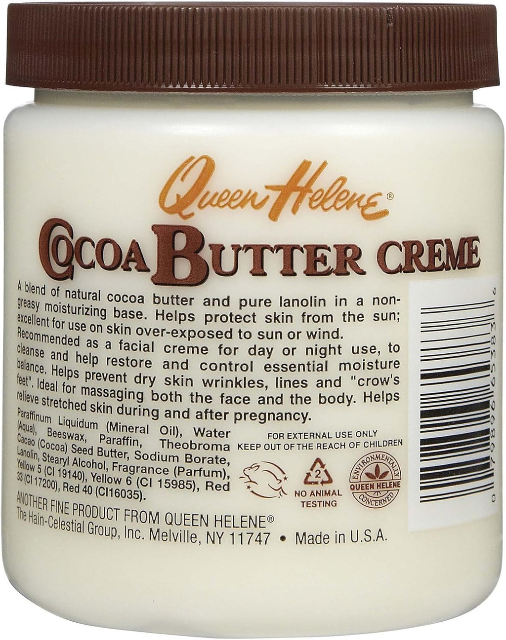 Queen Helene Cocoa Butter Face Plus Body Creme 425g / 136g
