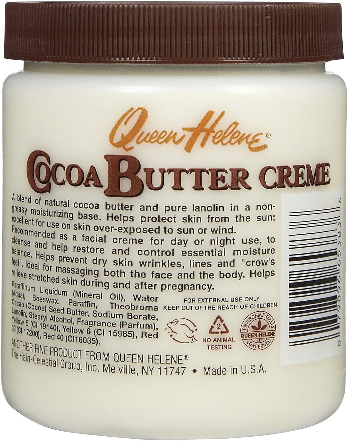 Queen Helene Cocoa Butter Face Plus Body Creme 425g / 136g