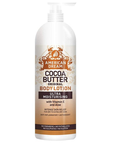 American Dream Cocoa Butter Original Ultra Moisturising Body Lotion 473ml