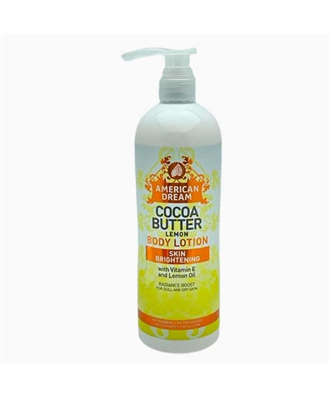 American Dream Cocoa Butter Lemon Body Lotion 473ml / 750ml