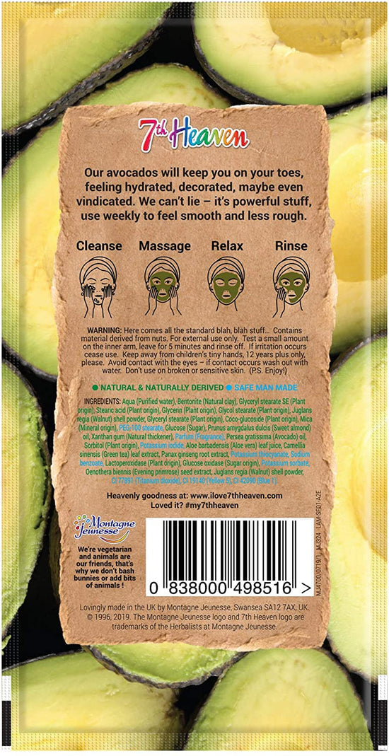 Montagne Jeunesse 7Th Heaven Superfood Avocado Clay Mask 10g