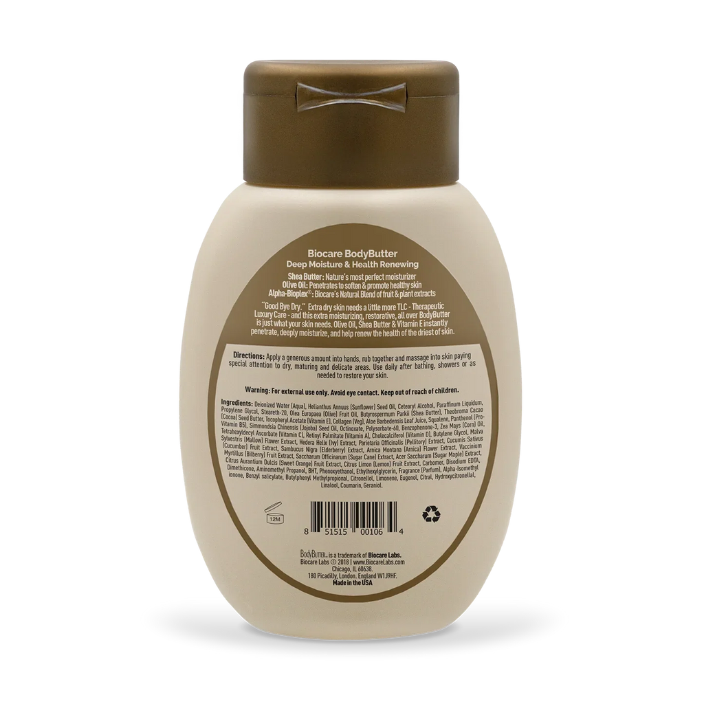BioCare Naturally Clear Skin Body Butter With Olive Oil And Shea Butter 236ml
