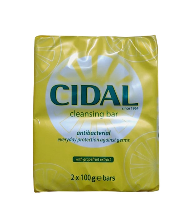 Three Pears Cidal Antibecterial Cleansing Bar 100g