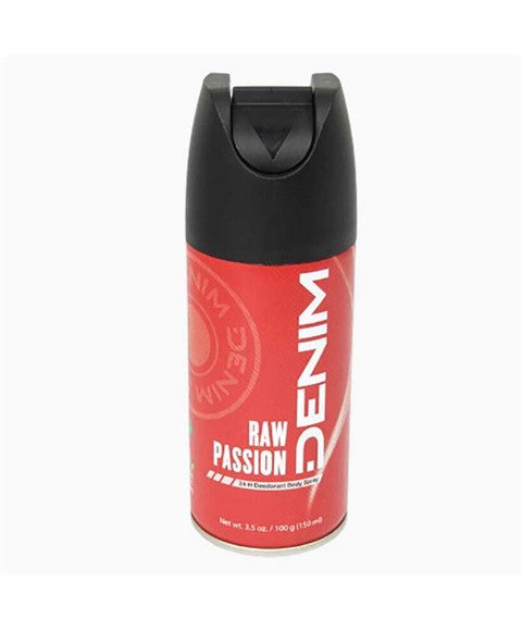 Denim Raw Passion 24H Deodorant Body Spray 150ml