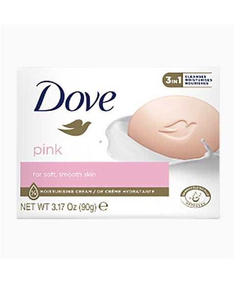 Dove Moisturising Pink Beauty Cream Bar for Soft & Smooth Skin 90g
