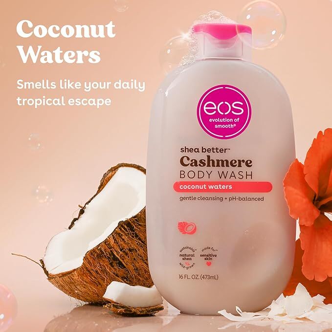 Eos Shea Better Cashmere Coconut Waters Body Wash