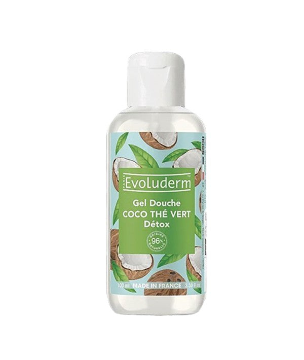 Evoluderm Detox Coco Green Tea Shower Gel 100ml / 500ml