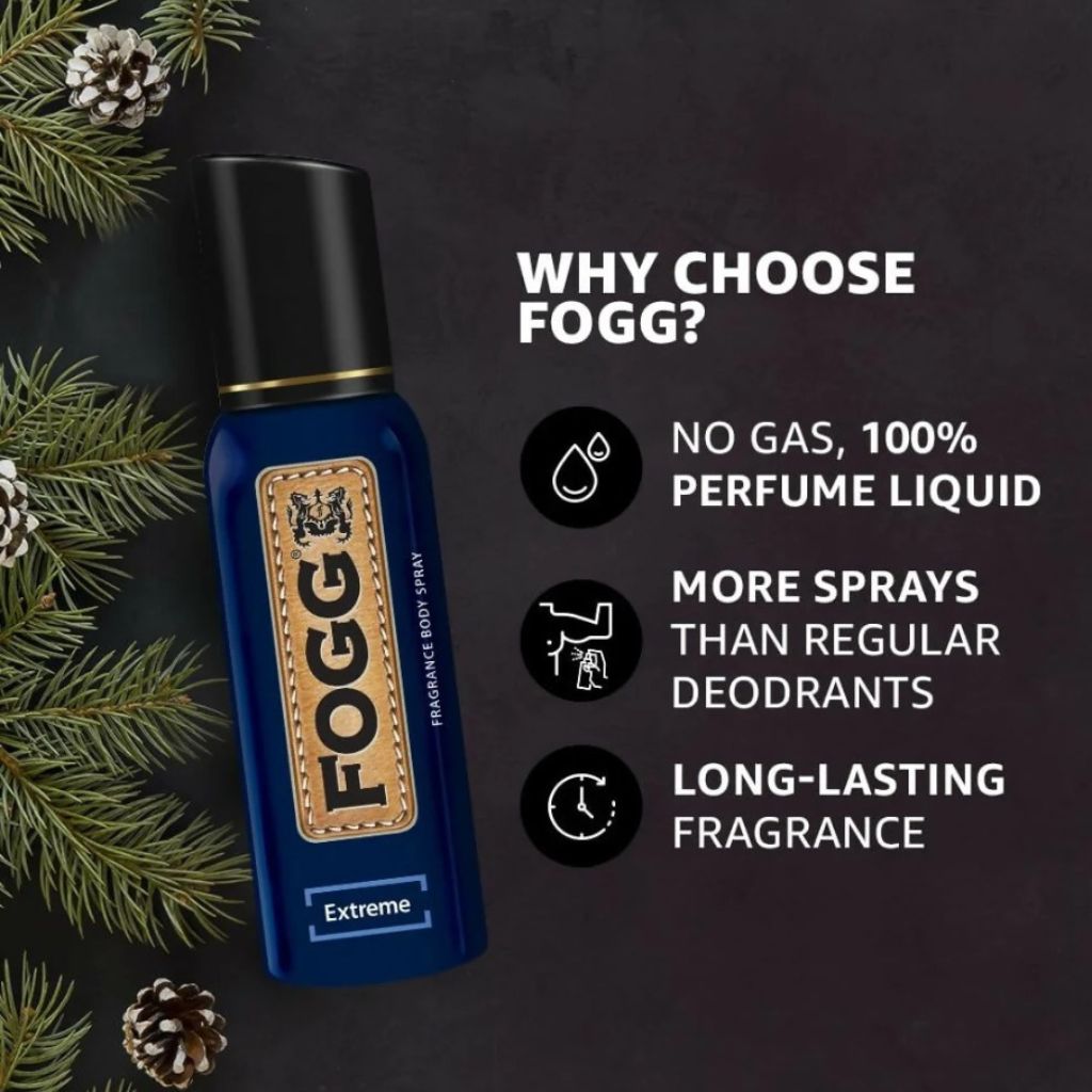 Fogg Extreme Perfume Body Spray For Men