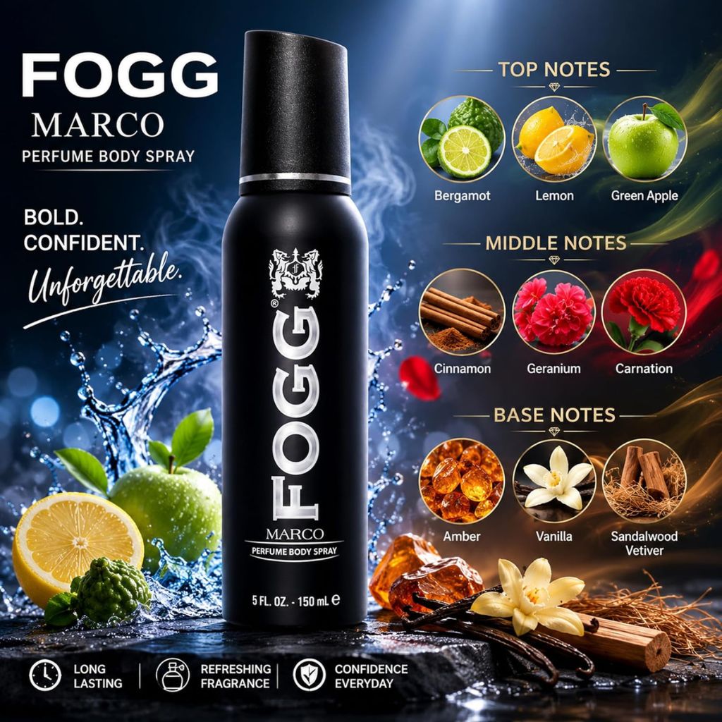 Fogg Marco Perfume Body Spray For Men