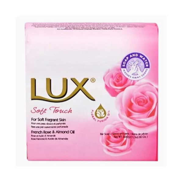 Lux  Soft Touch Bar Soap With French Rose And Almond Oil