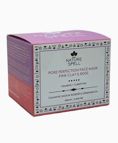 Nature Spell Pink Clay And Rose Pore Perfection Face Mask