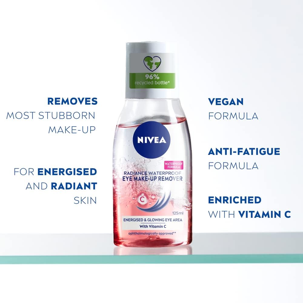 Nivea Radiance Waterproof Eye Makeup Remover