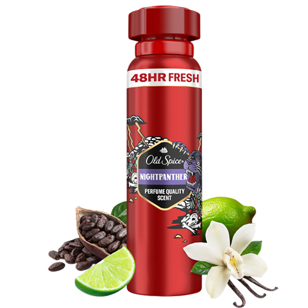 Old Spice Night Panther Deodorant Body Spray