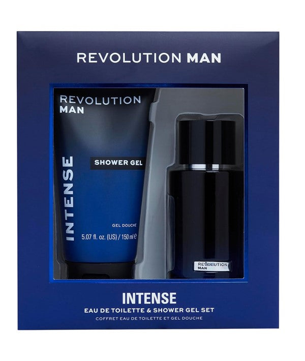 Revolution  Man Intense EDT And Shower Gel Gift Set