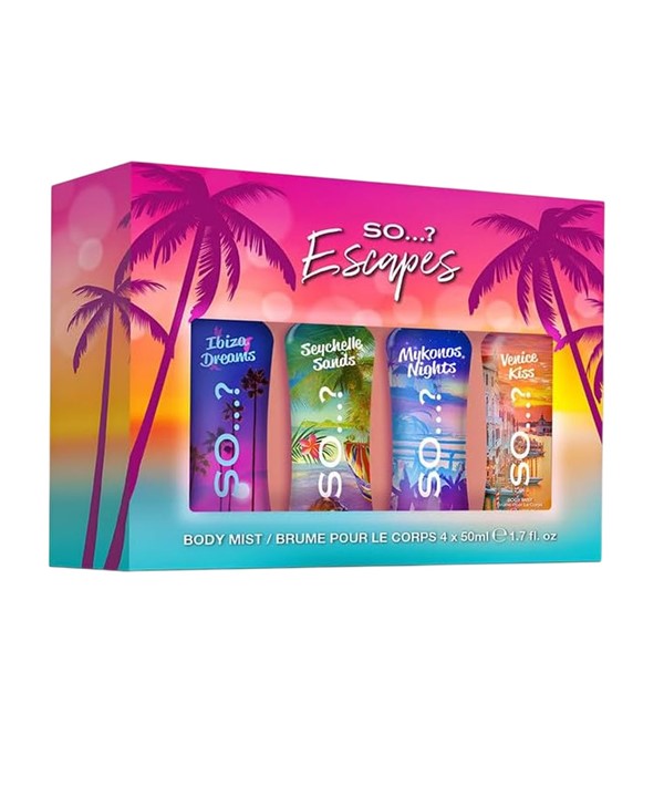 So Fragrance So Escapes Summer Mini Mist Set