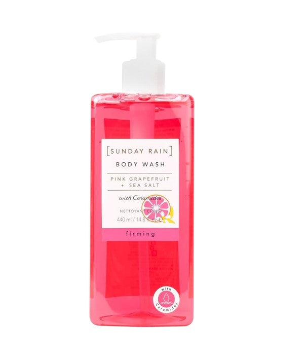 Sunday Rain Pink Grapefruit And Sea Salt Body Wash 440ml / 640ml