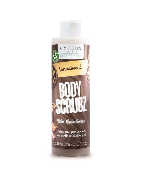 Three Pears Cyclax 1896 Sandalwood Body Scrubz Skin Exfoliator