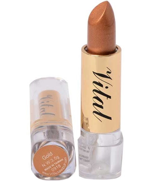 Vital Makeup Moisturizing Lipstick Gold 3.5g