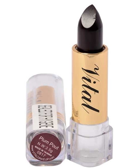 Vital Makeup Moisturizing Lipstick Plum Pout 3.5g