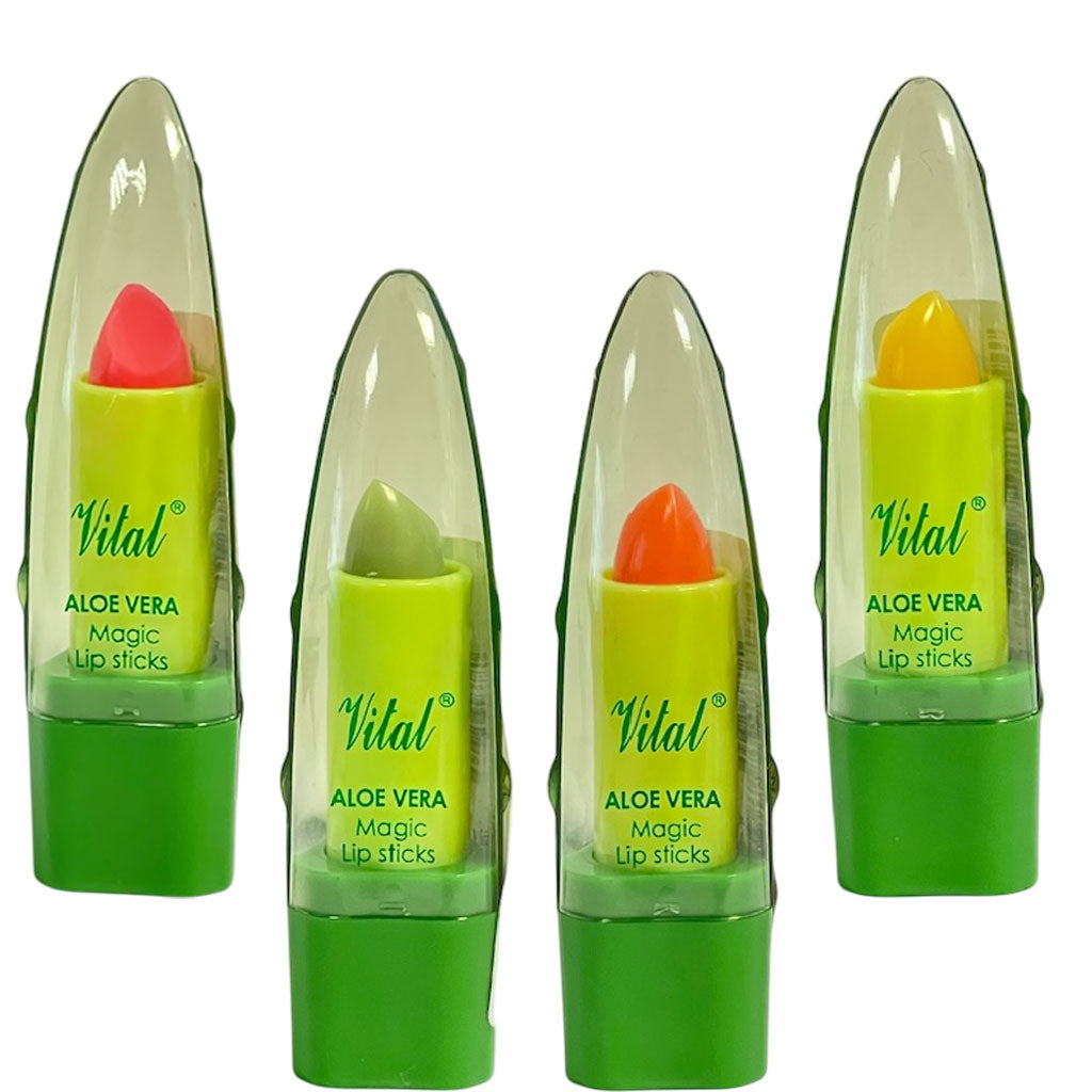 Vital Makeup Vital Aloe Vera Colour Changing Magic Lipsticks