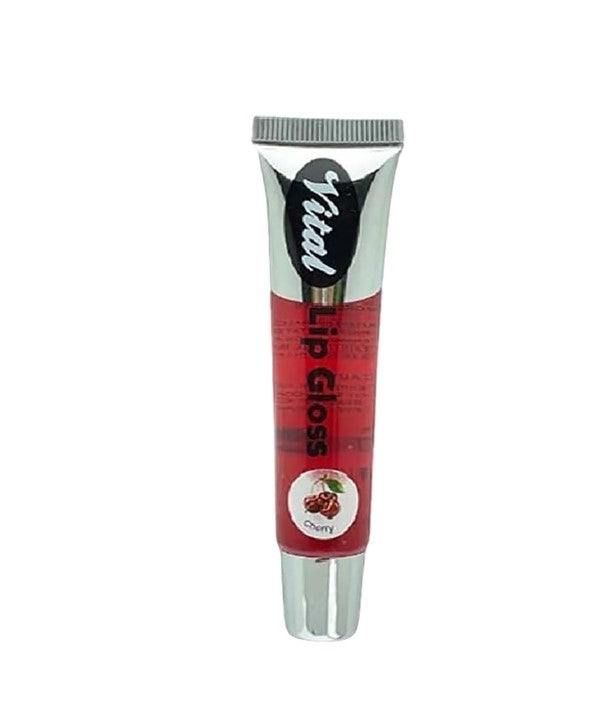 Vital Makeup Lip Gloss 06 Cherry With Glitter