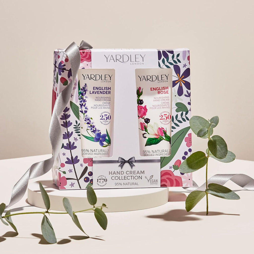 Yardley Floral Fragrance Hand Cream Collection 50ml Gift Set