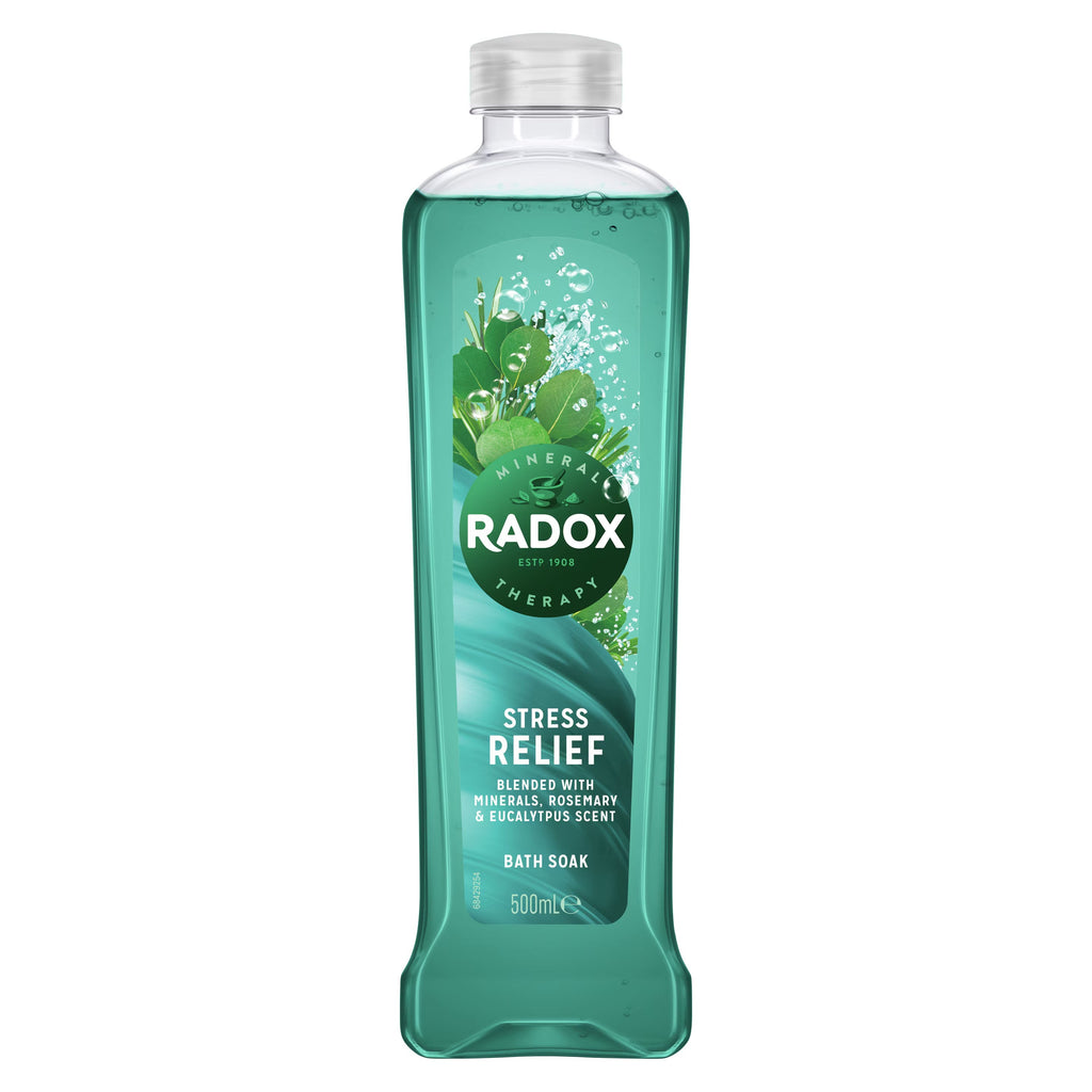 Radox 100% Nature Inspired Fragrance Bath Soak, Stress Relief 500ml