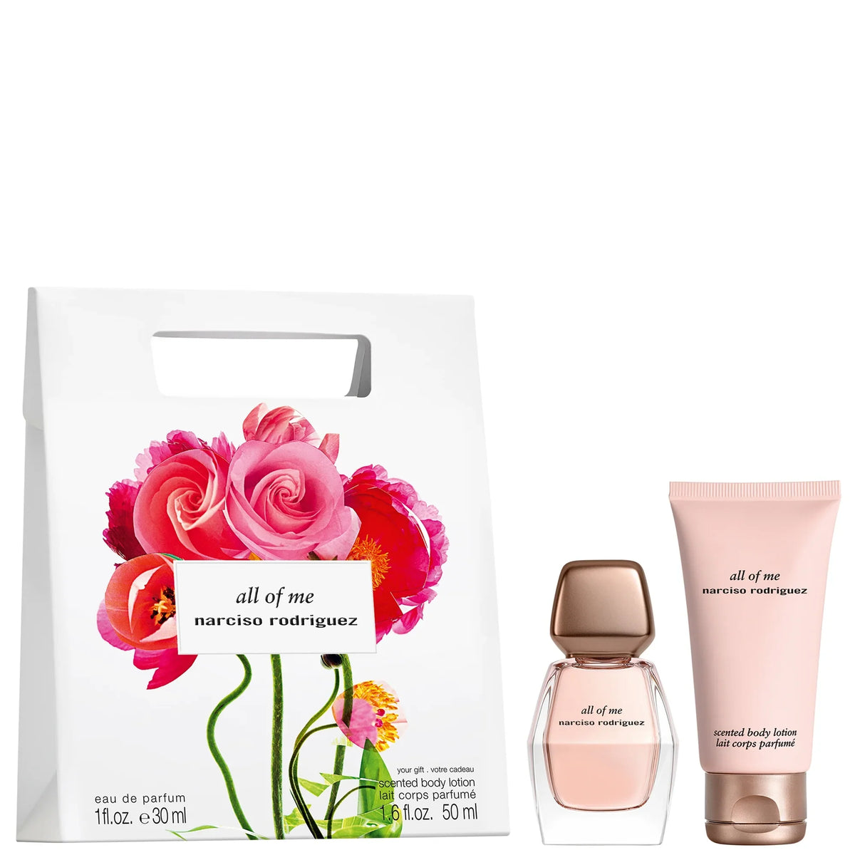 Narciso Rodriguez Ladies All Of Me Lotion And Perfum Gift Set