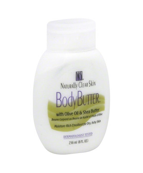 BioCare Naturally Clear Skin Body Butter With Olive Oil And Shea Butter 236ml